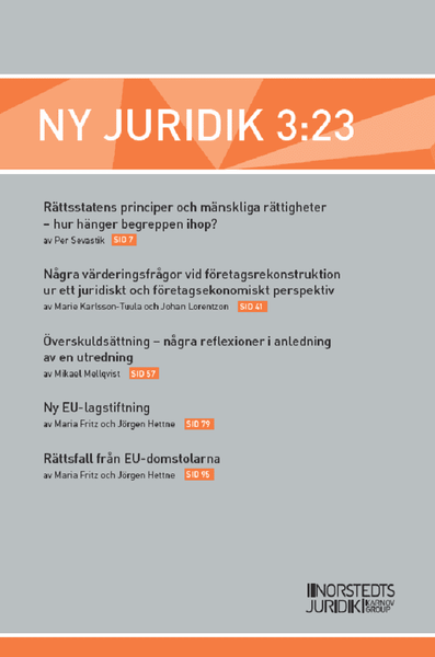 Ny Juridik 3:23