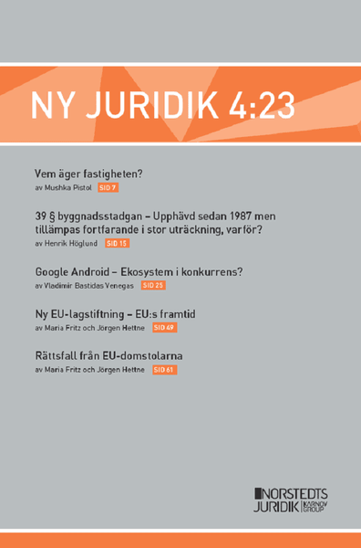 Ny Juridik 4:23