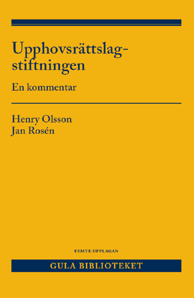 Upphovsrättslagstiftningen