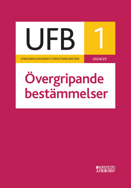 UFB 1 Övergripande bestämmelser 2024/25