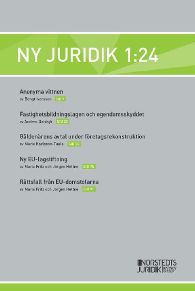 Ny Juridik 1:24