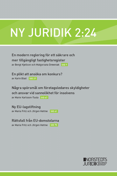 Ny Juridik 2:24