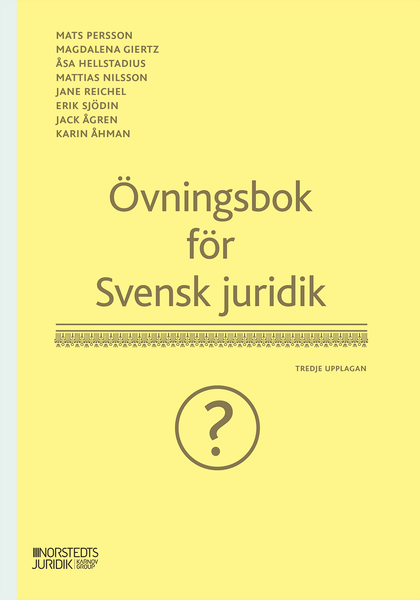 Övningsbok för Svensk juridik