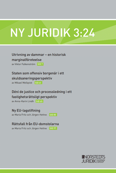 Ny Juridik 3:24