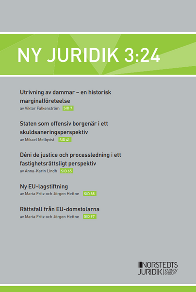 Ny Juridik 3:24