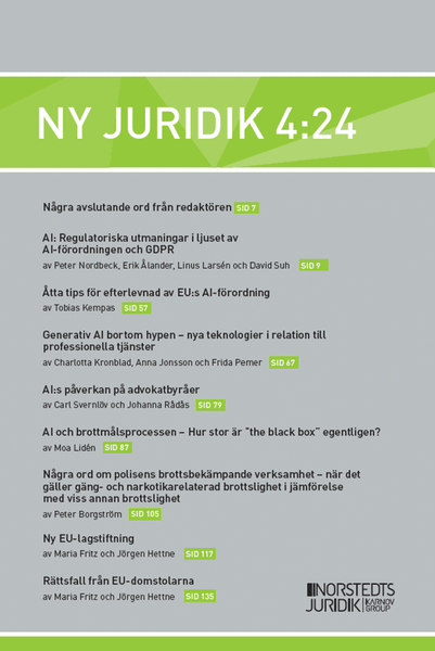 Ny Juridik 4:24