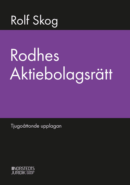 Rodhes aktiebolagsrätt