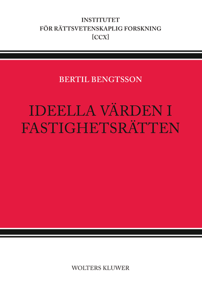 Ideella värden i fastighetsrätten