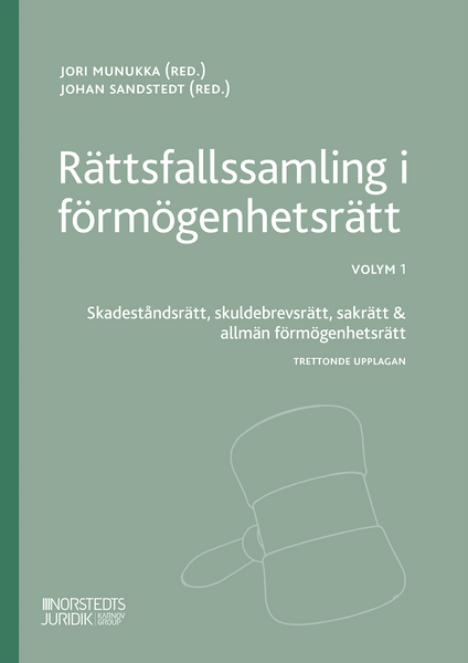 Rättsfallssamling i förmögenhetsrätt Volym 1
