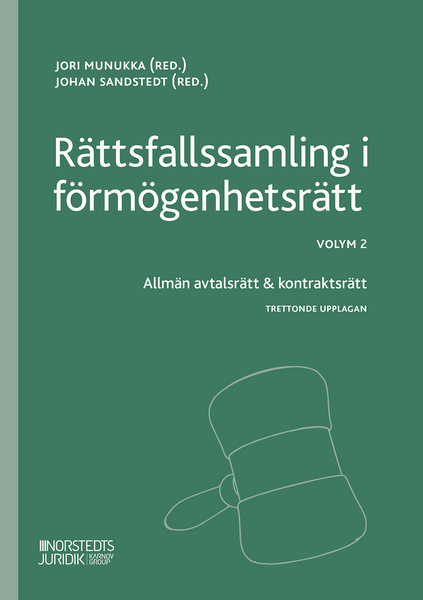 Rättsfallssamling i förmögenhetsrätt Volym 2