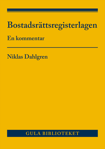Bostadsrättsregisterlagen