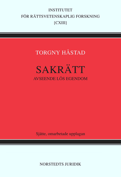 Sakrätt avseende lös egendom