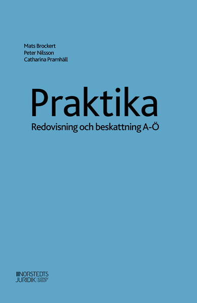 Praktika - Redovisning och beskattning A-Ö