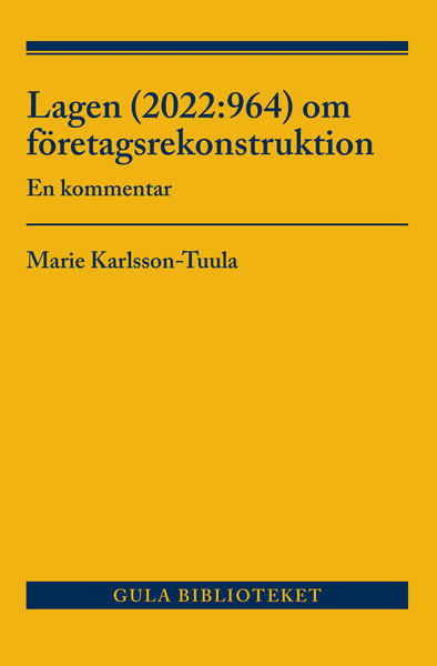 Lagen (2022:964) om företagsrekonstruktion