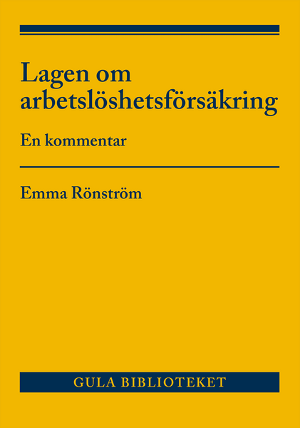 Lagen om arbetslöshetsförsäkring