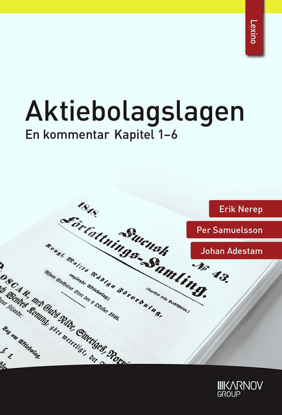 Aktiebolagslagen kapitel 1-6