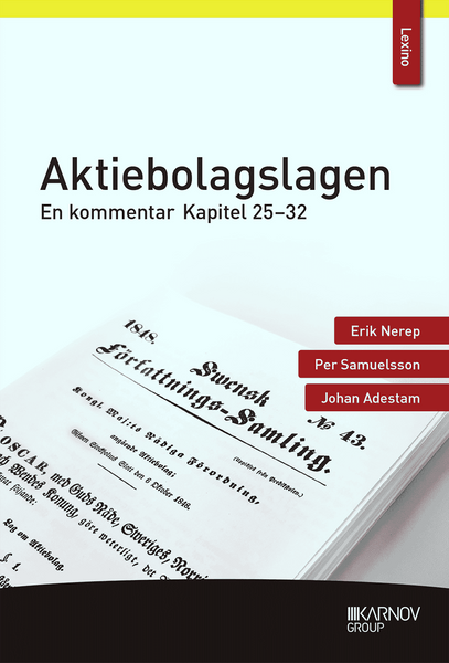 Aktiebolagslagen kapitel 25-32