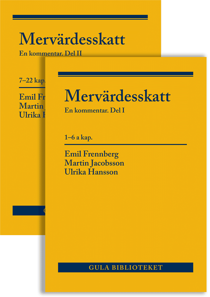 Mervärdesskatt- en kommentar
