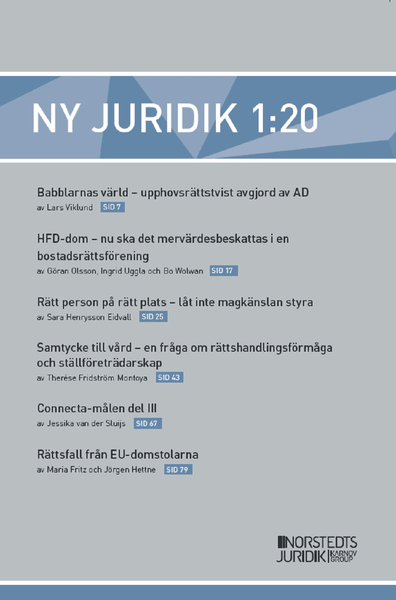 Ny Juridik 1:20