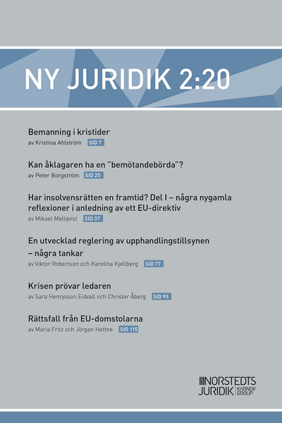 Ny Juridik 2:20