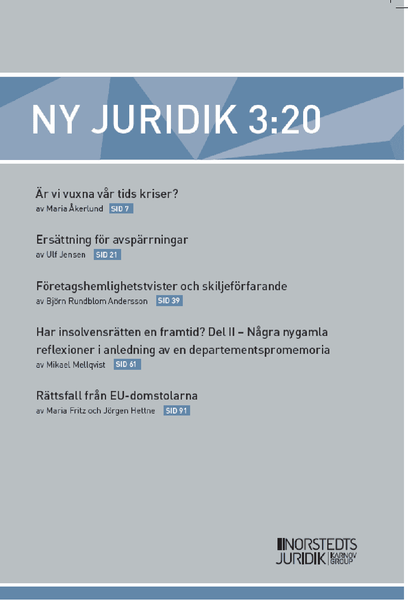 Ny Juridik 3:20