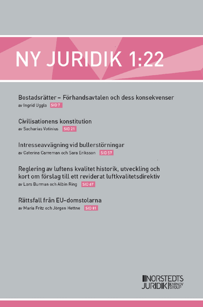 Ny Juridik 1:22