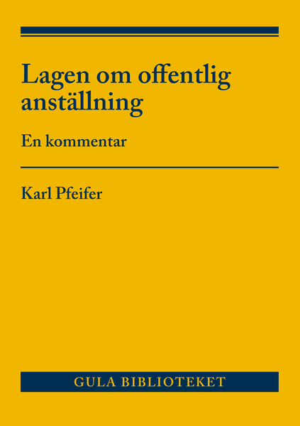 Lagen om offentlig anställning